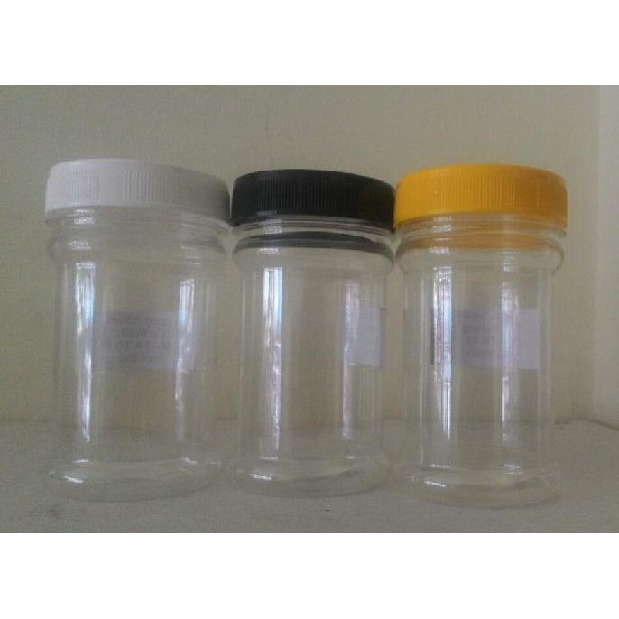 JAR PLASTIK JAR SAMBEL BOTOL SAMBEL TEMPAT SAMBAL - HITAM