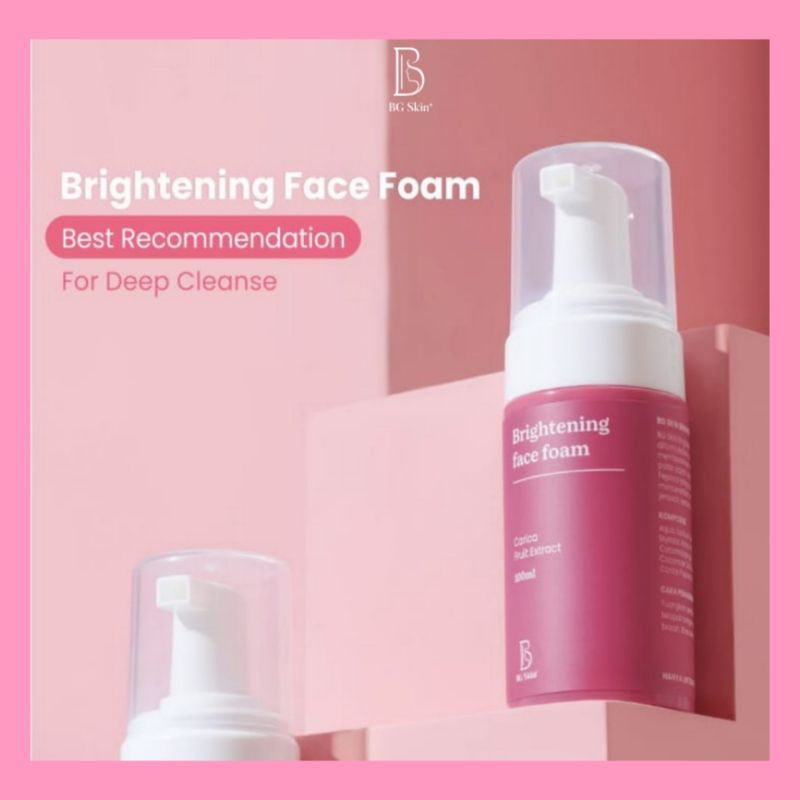 Brightening face foam BGSKIN