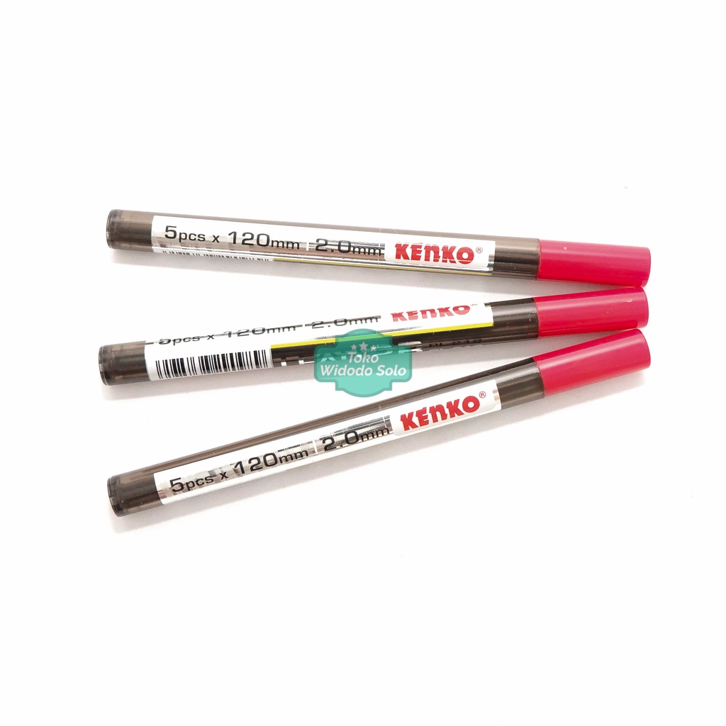 

1 PACK KECIL Isi Pensil Mekanik PL 212 2B 2mm Kenko Hitam Lead Pencil (Mechanical Pencil Lead)