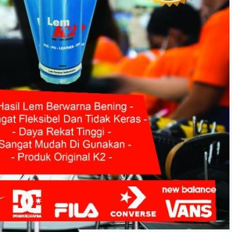 

⅍ LEM SEPATU TRANSPARANT SUPER KUAT 100 ml ORIGINAL K2 - SNEAKERS ❅