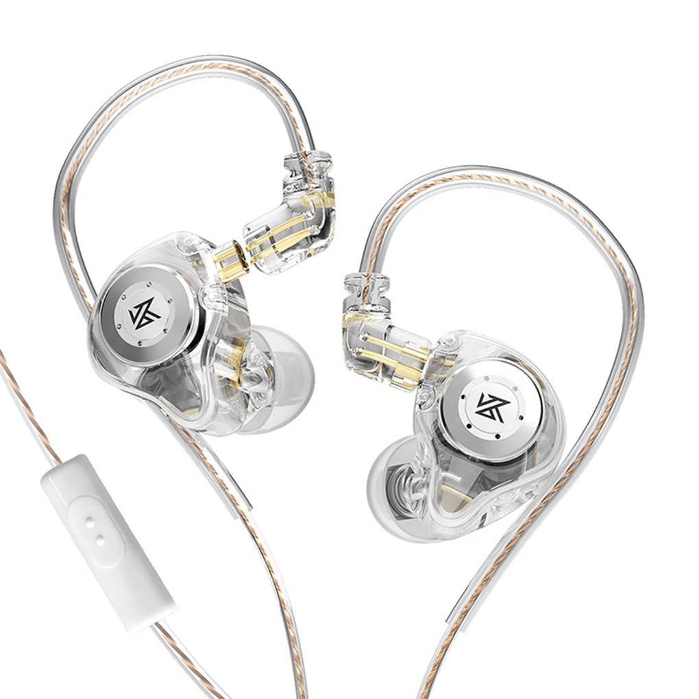 KZ EDX Pro Earphone with Microphone Original-Clear