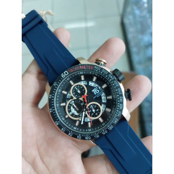 Jam Tangan Pria Keren T5 H 3921 H3921 Original BERGARANSI