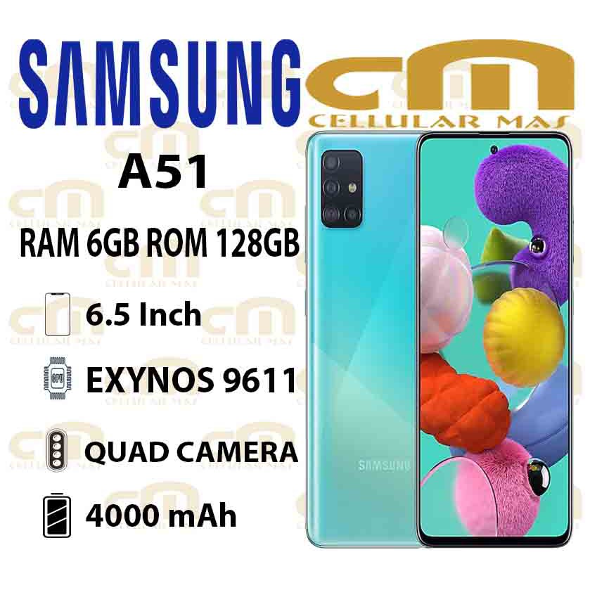 galaxy a51 ram 6