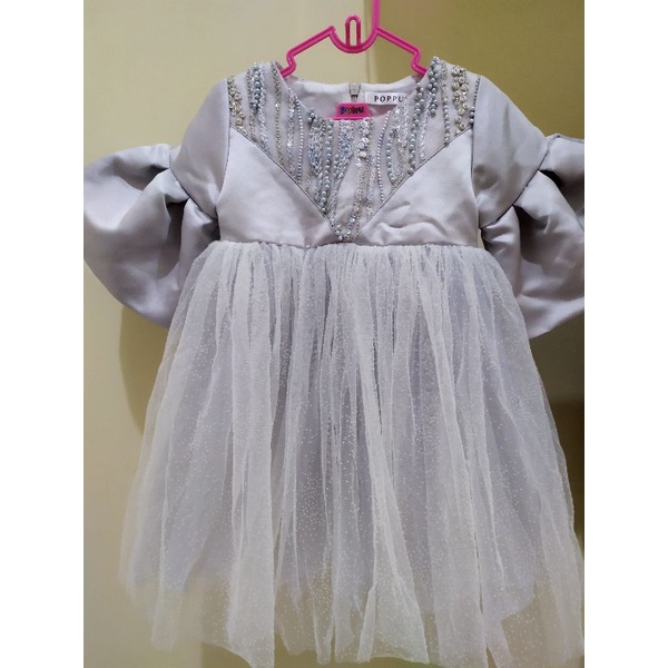 (PRELOVED) POPPURI DRESS ANAK