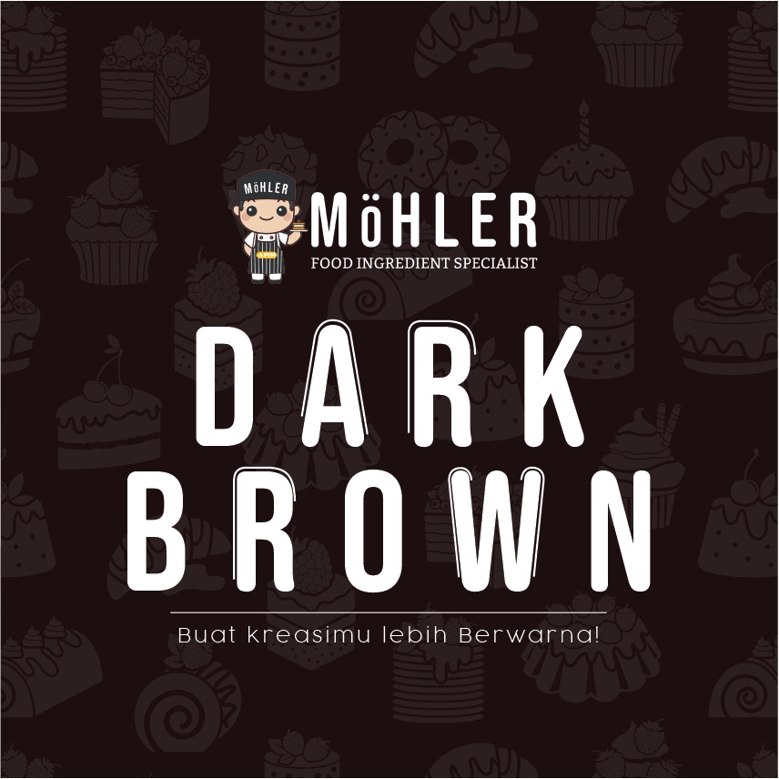 MOHLER Coloring Dark Brown (KLIK KOMBO HEMAT UNTUK BELI 1 GRATIS 1)