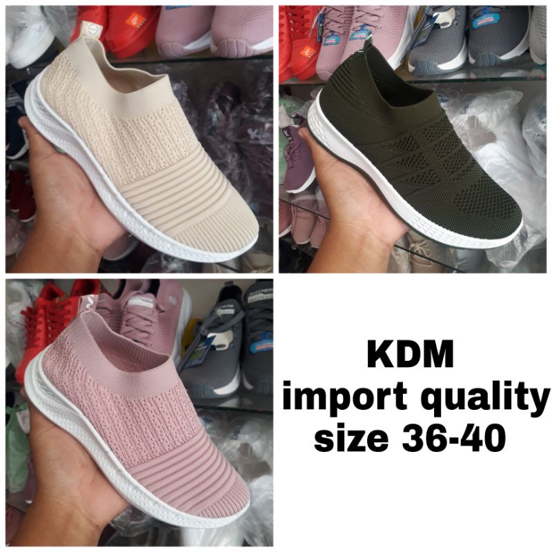 SNEAKER WANITA IMPORT,SLIP ON IMPORT,SEPATU SENAM,SLIP ON KDM ORIGINAL,SEPATU KDM