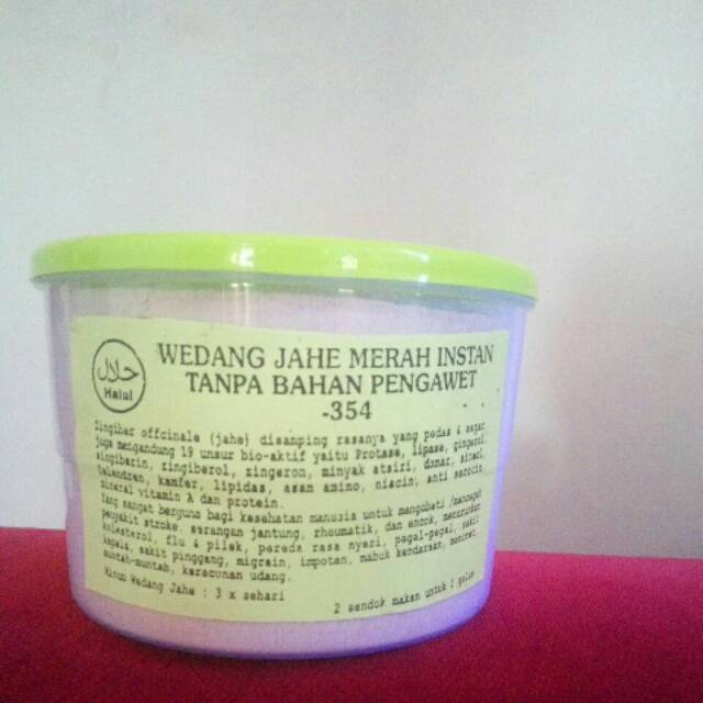 

Wedang jahe merah instan 500gr