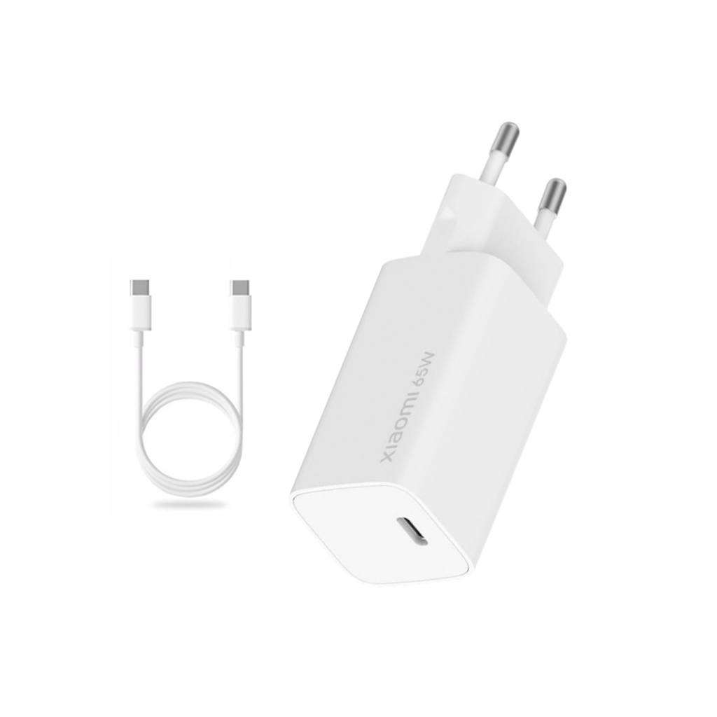 XIAOMI MI 65W FAST CHARGER DENGAN TEKNOLOGI 65 WATT MAX DAYA TINGGI TIPE C TYPE-C ORIGINAL / XIAOMI MI 65 W FAST CHARGE