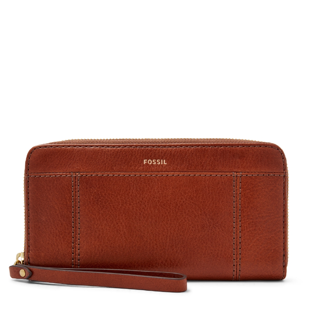 Fossil Jori RFID Zip Clutch SWL3008-210 Dompet Wanita