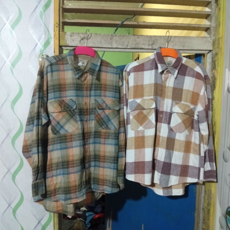 FLANEL WOLL DOUBLE POCKET