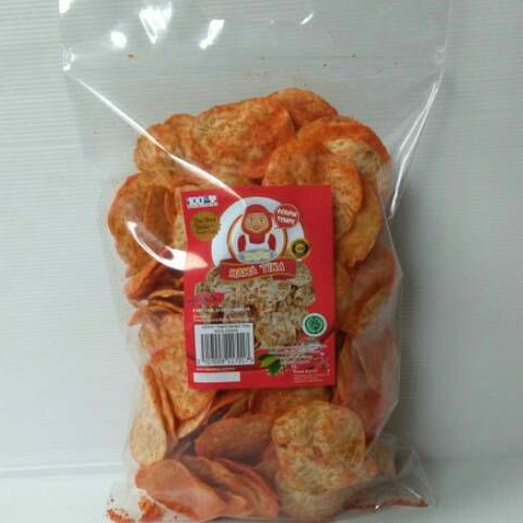 

Keripik tempe sagu mama tina kriuk cemilan oleh-oleh jakarta Homemade 500gr