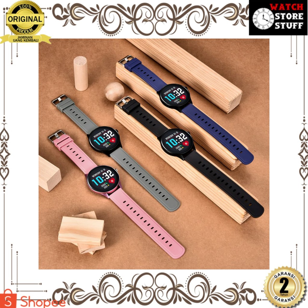 JAM TANGAN PRIA WANITA | RANTAI | KULIT | KARET | MURAH | SMARTWATCH DIGITAL DIGITEC SW-RAPID