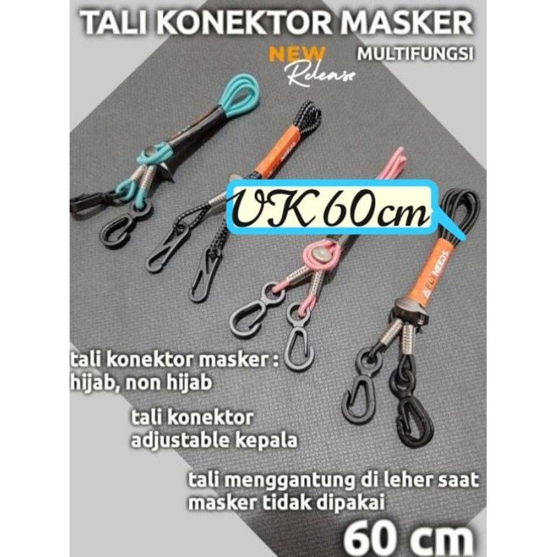 

Tali Konektor Masker Multifungsi UK lebih panjang Terbaru 60 cm