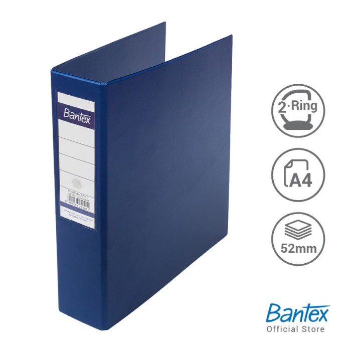 

Gilaa!!! Bantex Ring Binder 2 Ring D 52Mm A4 #8252 Promo