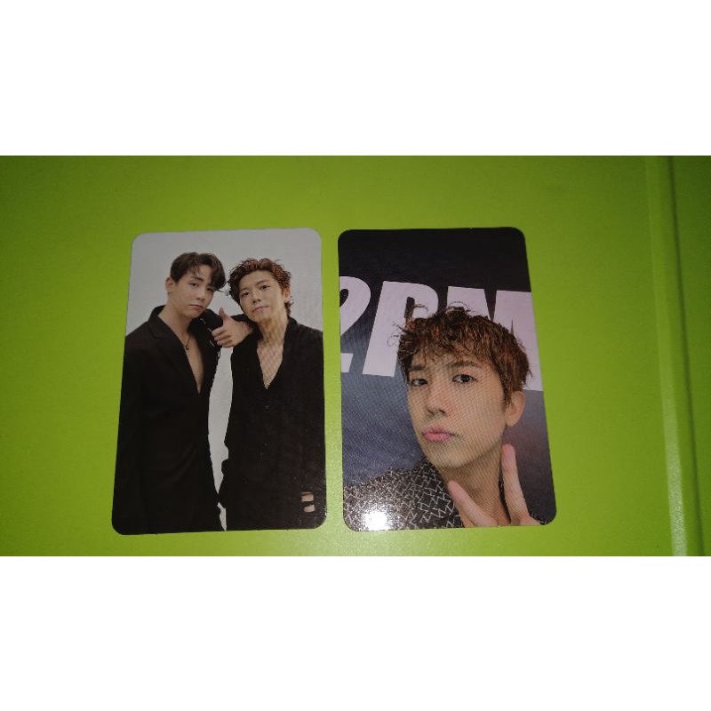 2PM MUST PHOTOCARD WOOYOUNG &amp; KHUNYOUNG UNIT