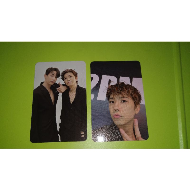 2PM MUST PHOTOCARD WOOYOUNG & KHUNYOUNG UNIT