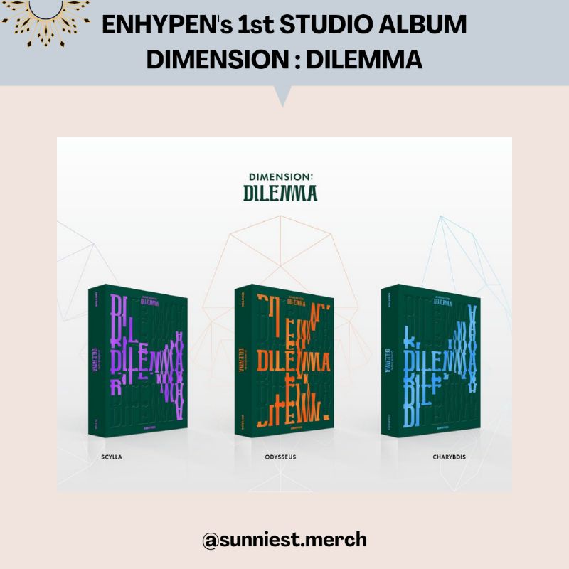 [PO][DP] ENHYPEN 1st STUDIO ALBUM DIMENSION : DILEMMA