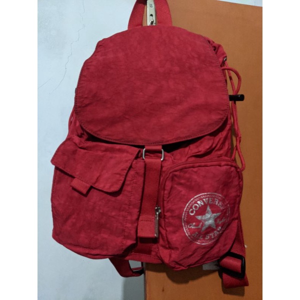 converse backpack preloved original pesanan