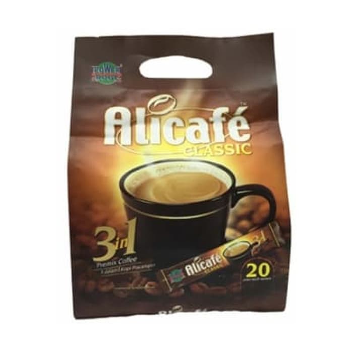 

#HANDCARRY Alicafe 3in1 Classic Coffee 20sX20g - UFOHCR1639