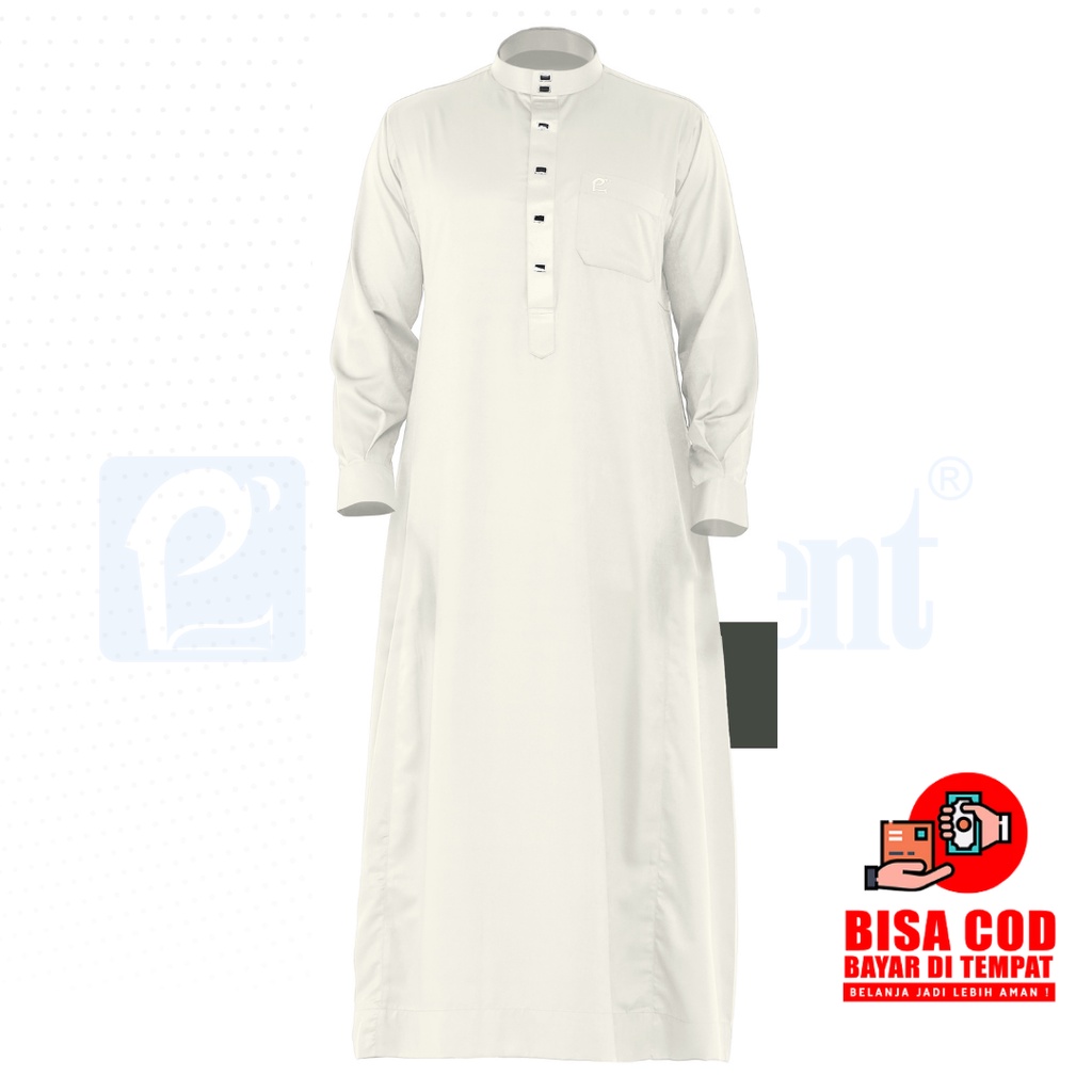 Gamis Pria Jubah Gamis Laki Laki seri Maheer Zain Gamis Modern Gaya Casual Remaja dan Dewasa-4