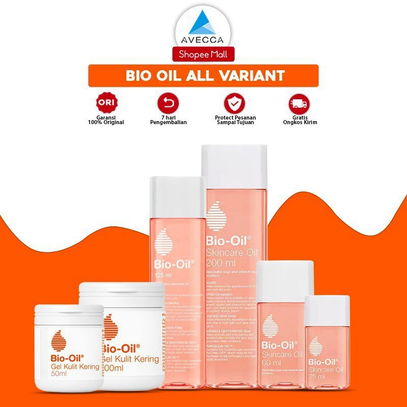 ❤️ Cloudy ❤️ BIO OIL Penghilang Bekas Luka ANTI SCAR &amp; Stretchmark &amp; Selulit | BIO OIL Dry Skin GEL