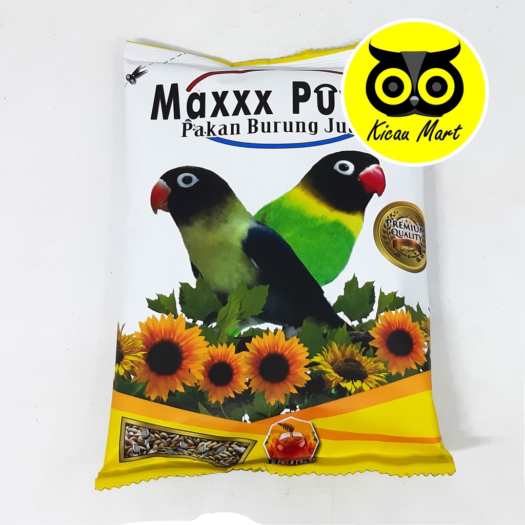 PAKAN MAXXX POWER LOVEBIRD MAKANAN HARIAN BURUNG LOVE BIRD BIJI MILLET MILET PKNBRMP1