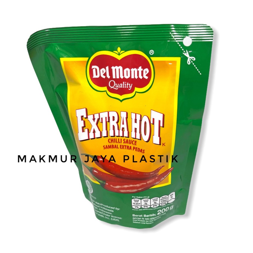 

[ SAOS EXTRA PEDAS - 200 GR ] DELMONTE CHILI SAUCE EXTRA HOT 200 GR