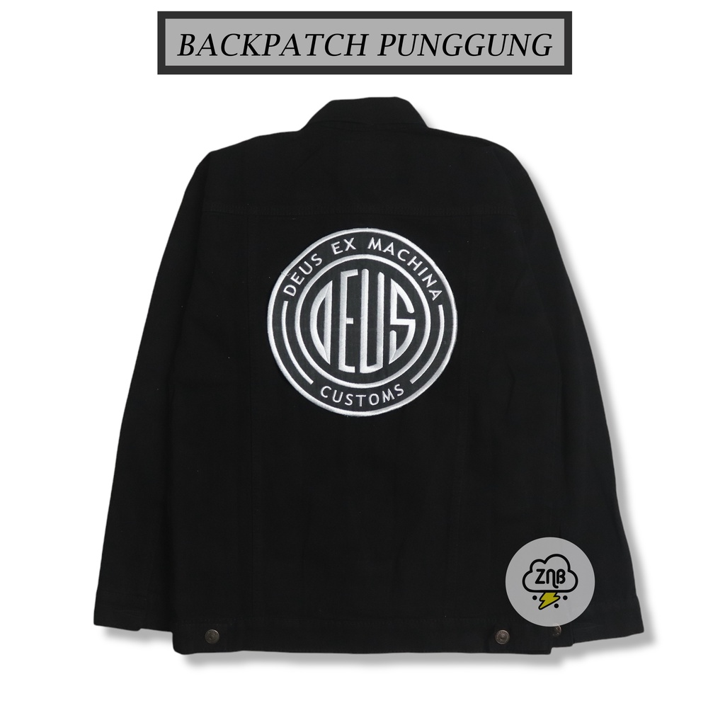 Backpatch musik patch motor emblem brand tempelan jaket best quality