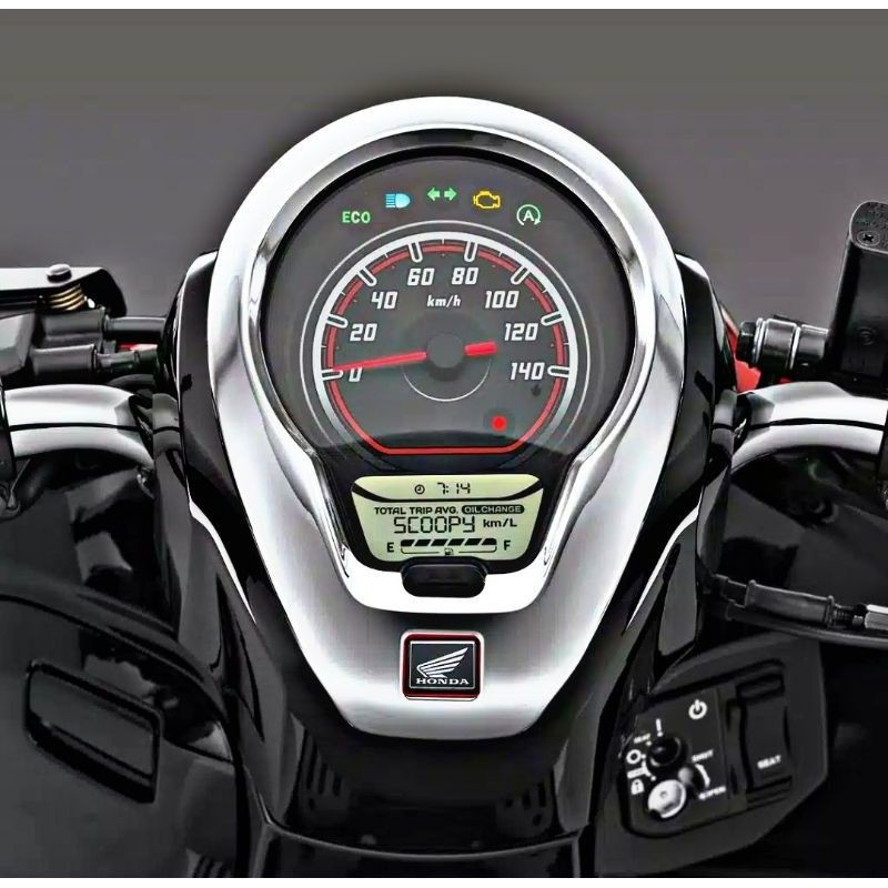 Karpet NEW SCOOPY dan GARNISH pelindung spedometer NEW SCOOPY 2020-2023 Original AHM