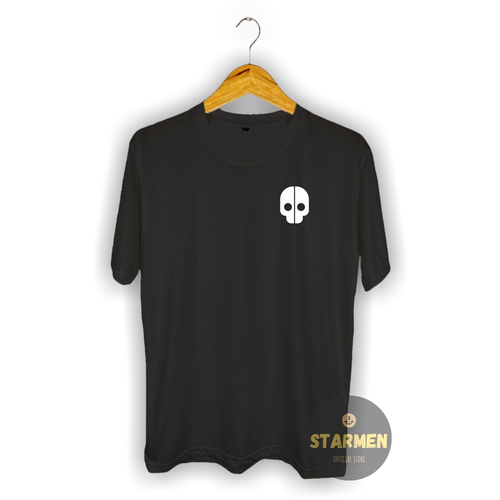 Kaos Distro Pria T-Shirt Motif Kata Kata SKULL