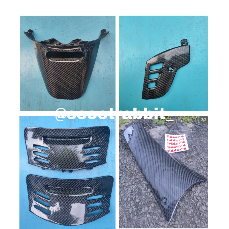 paket carbon kevlar vespa sprint matic