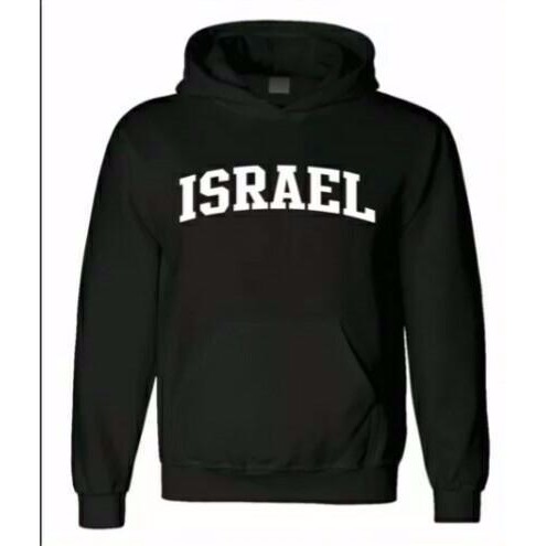 JAKET   SWEATER   HOODIE hoodie israel (black)