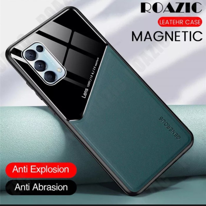 OPPO RENO 4 4G / RENO 4F SOFTCASE SARUNG COVER CASING TEKSTUR KULIT GENEROUS