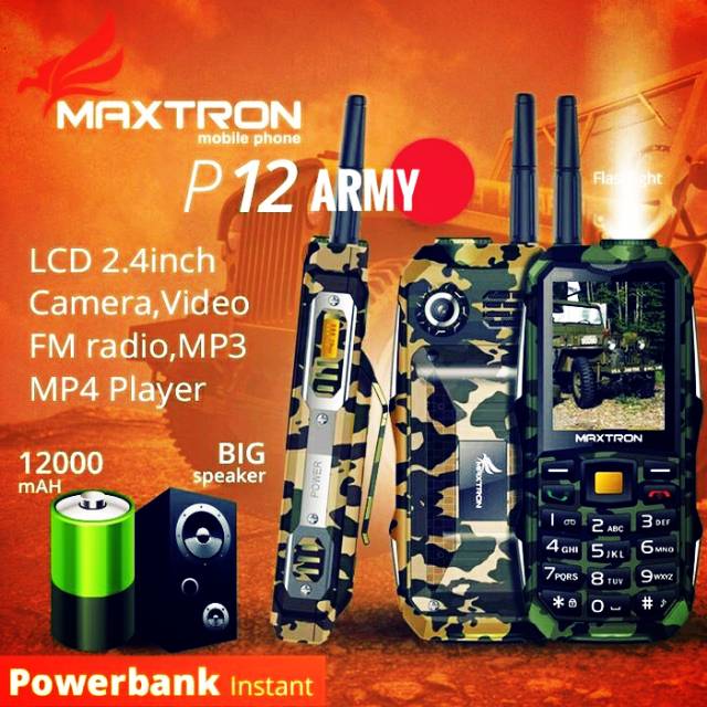 HP MAXTRON P12 C15 Army Loreng