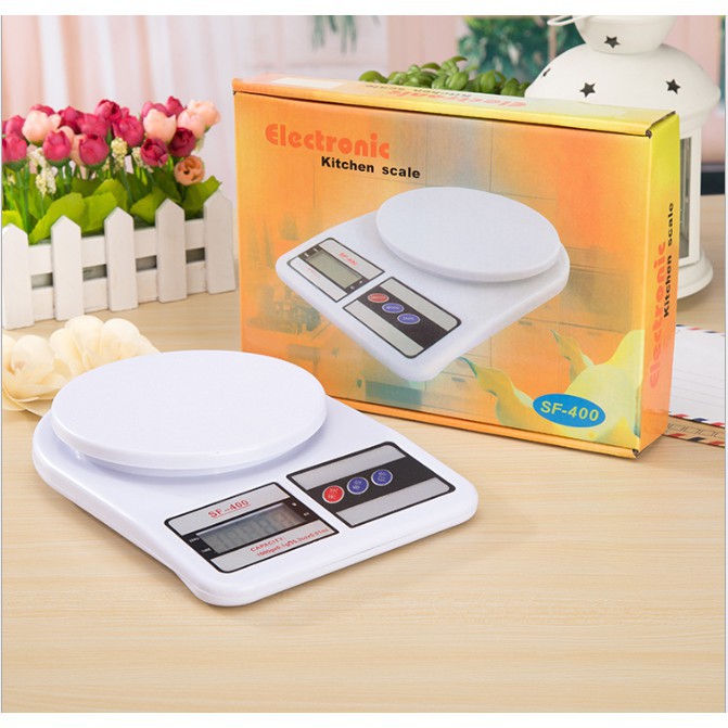 Timbangan Dapur Digital / Electronik Kitchen Scale Timbangan Murah / 10 kg / SF- 400 dapur digital