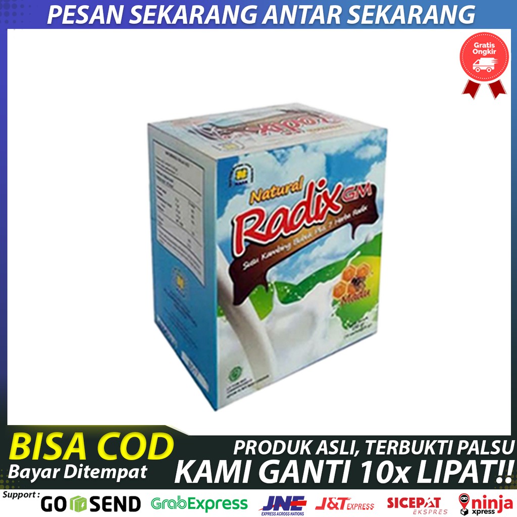 

RADIX GM RASA MADU SUSU KAMBING ETAWA Terbaik Bekhasiat Tinggi