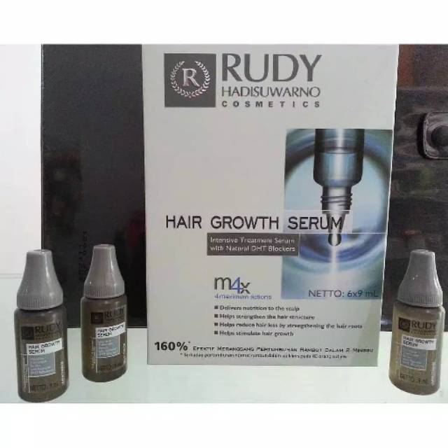 RUDY HADISUWARNO HAIR GROWTH SERUM / SERUM PERAWATAN RAMBUT RONTOK