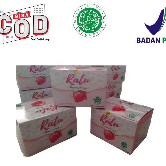 Ratu minuman Collagen Jus Bubuk