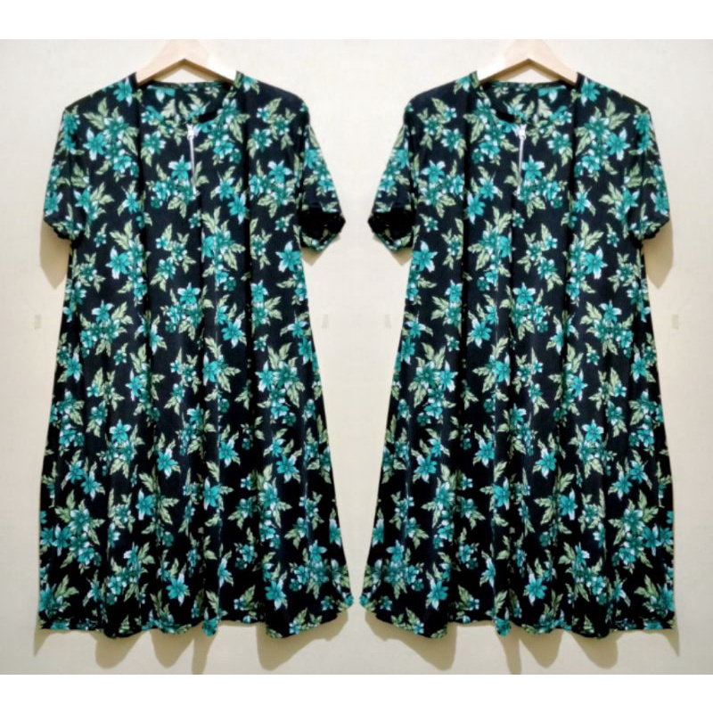 DASTER SUPER JUMBO ELIANA JERSEY KOREA LD 120-160 PB 100/DRESS CANTIK KEKINIAN/ATASAN WANITA DEWASA