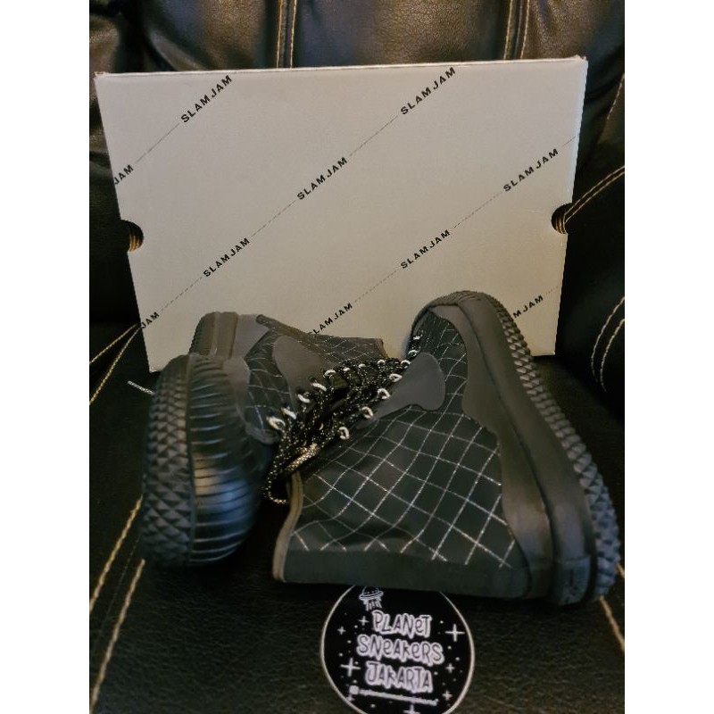 Converse x Slam Jam Bosey MC High Top " Black/Black/Silver " Original BNIB