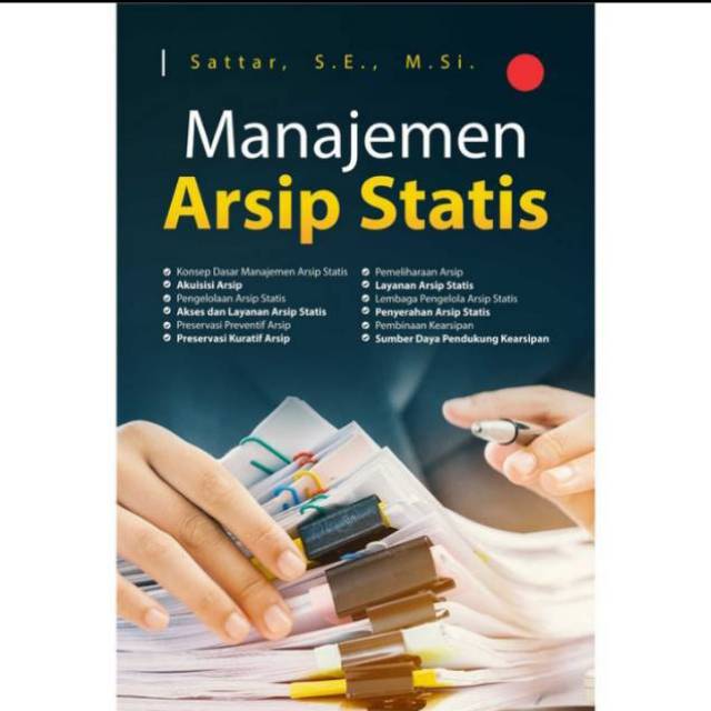 Jual Buku Manajemen Arsip Statis Buku Original Shopee Indonesia