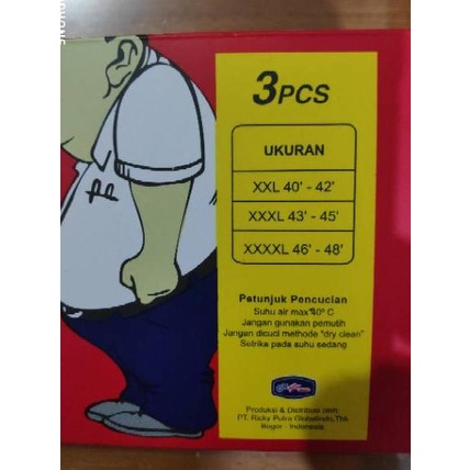 Paling Diminati CELANA DALAM  PRIA GT MAN MBS JUMBO SIZE /  CD PRIA GT MAN BIG SIZE  PASTI ORI MBS X