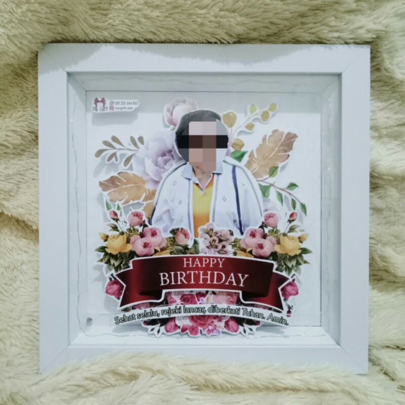 Download Scrap Frame 3d Popup Frame Gift Pigura Kado Shopee Indonesia