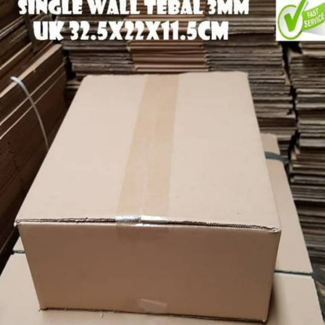 

kardus ukuran 32.5x22x11.5