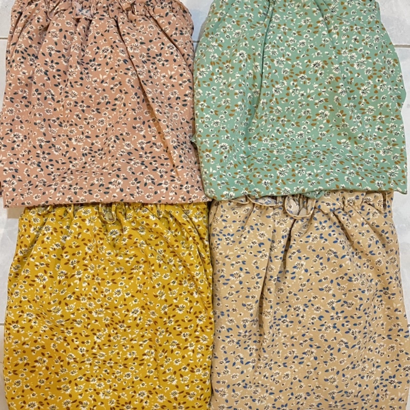 Ghaudens - Long Dress Ruffle Flowy Pastel 3011-11