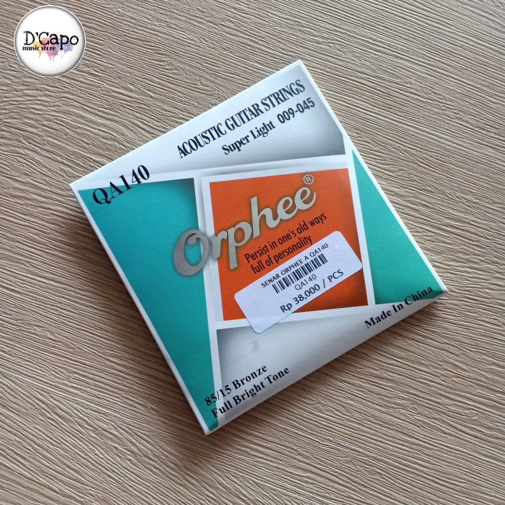 Senar Gitar Orphee QA140 QA-140 QA 140 Akustik String