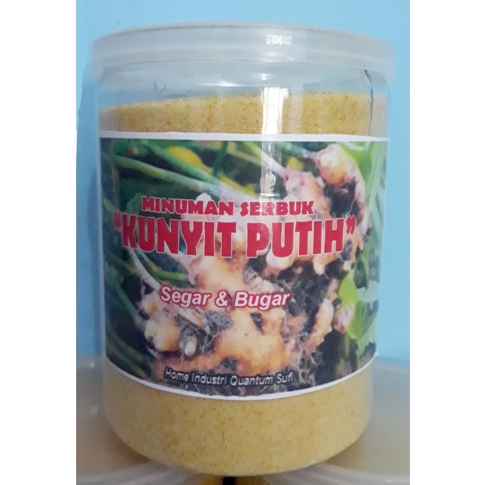 

Ekstraksari Bubuk Cristal Kunyit Putih 300Gr