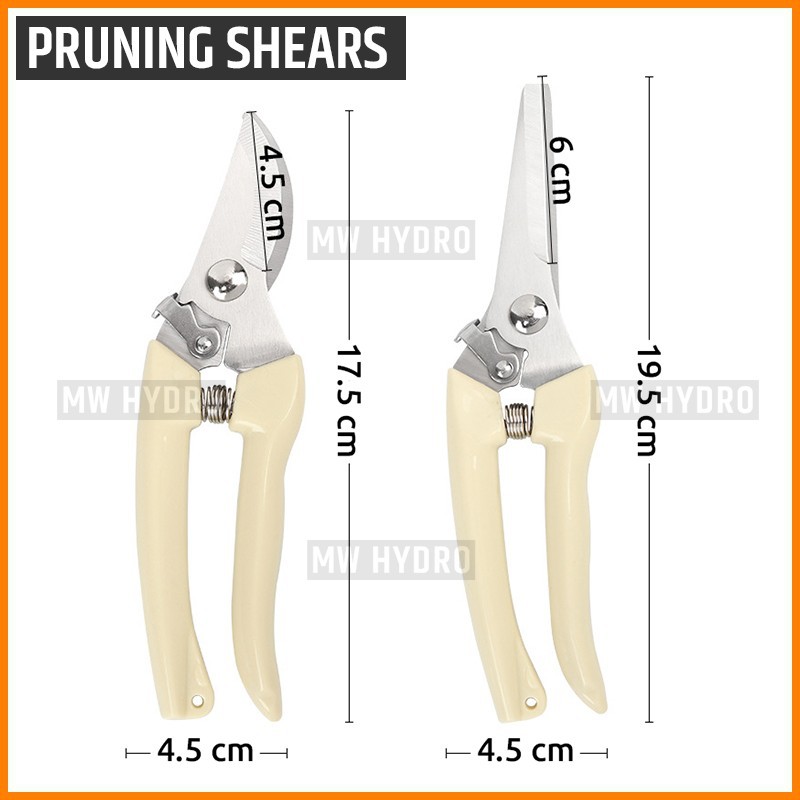 Gunting Dahan, Ranting Tanaman - Pruning Shears / Scissors - Curve