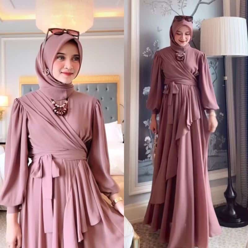 MEYHIRA DRESS RAYA SERIES CERUTY