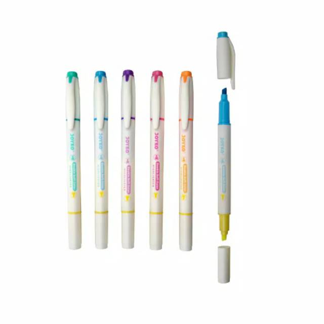 

Highlighter / Penanda Joyko HL-46 / 1 SET 5 PCS / 6 Warna